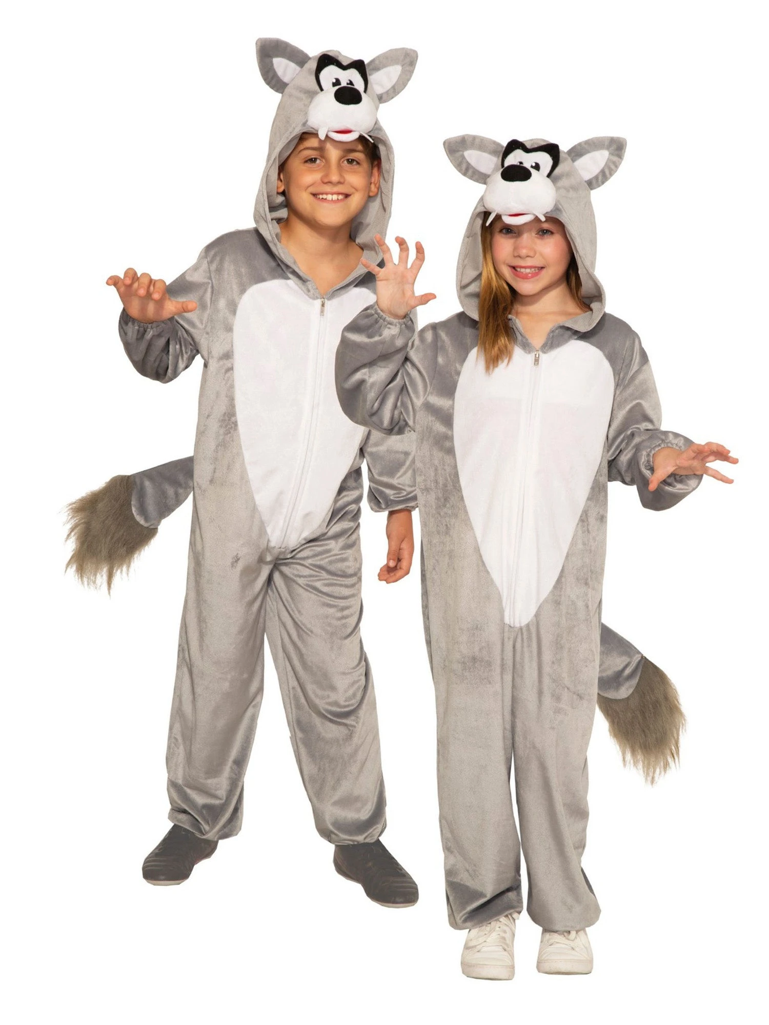 Wolf Jumpsuit Costume For Child 1 Wolf Jumpsuit Costume For Child