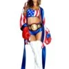 Sexy Womens Get 'Em Champ Boxer Costume