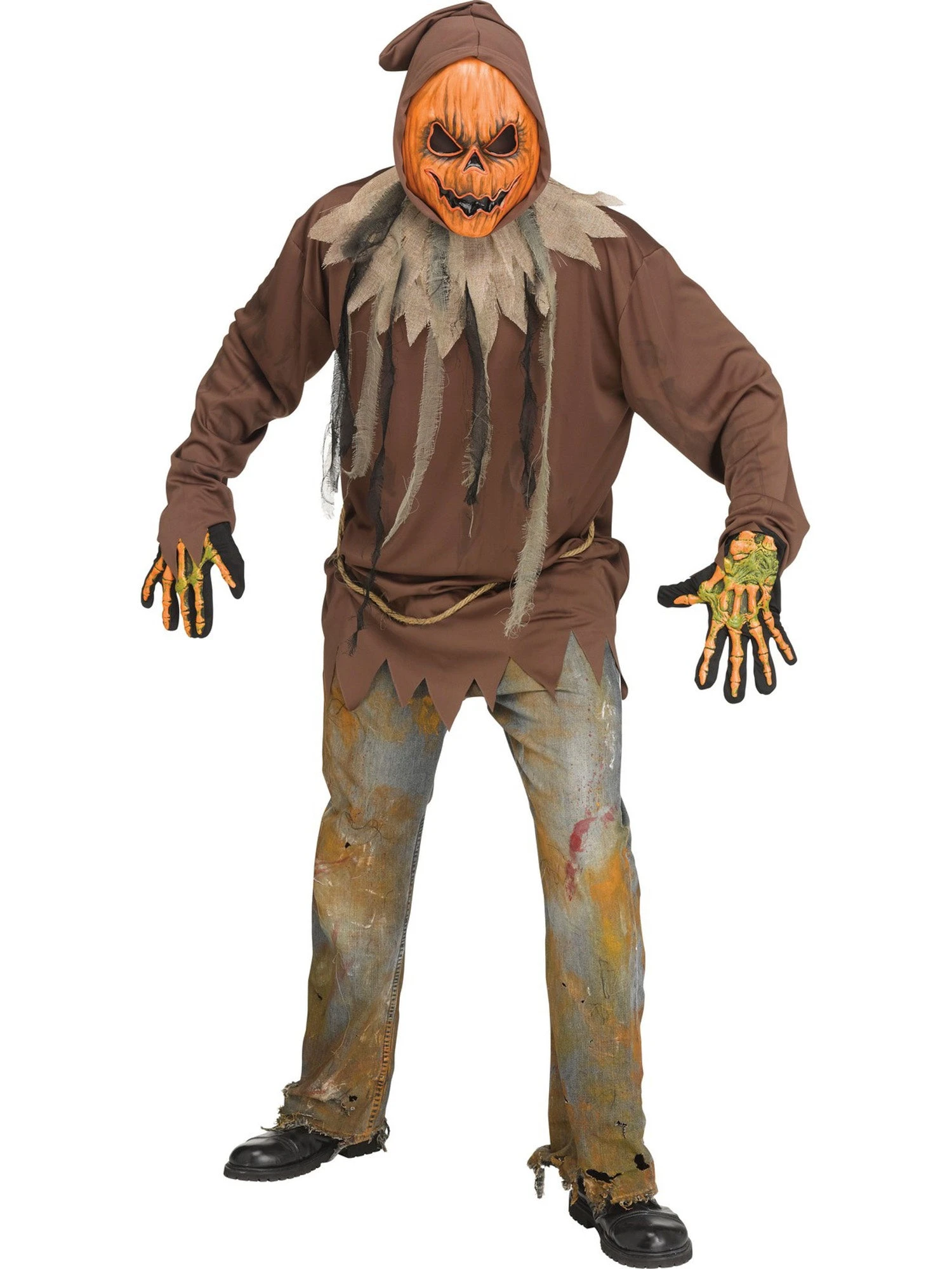 E.L. Light-Up Pumpkin Costume For Men 1 E.L. Light-Up Pumpkin Costume For Men