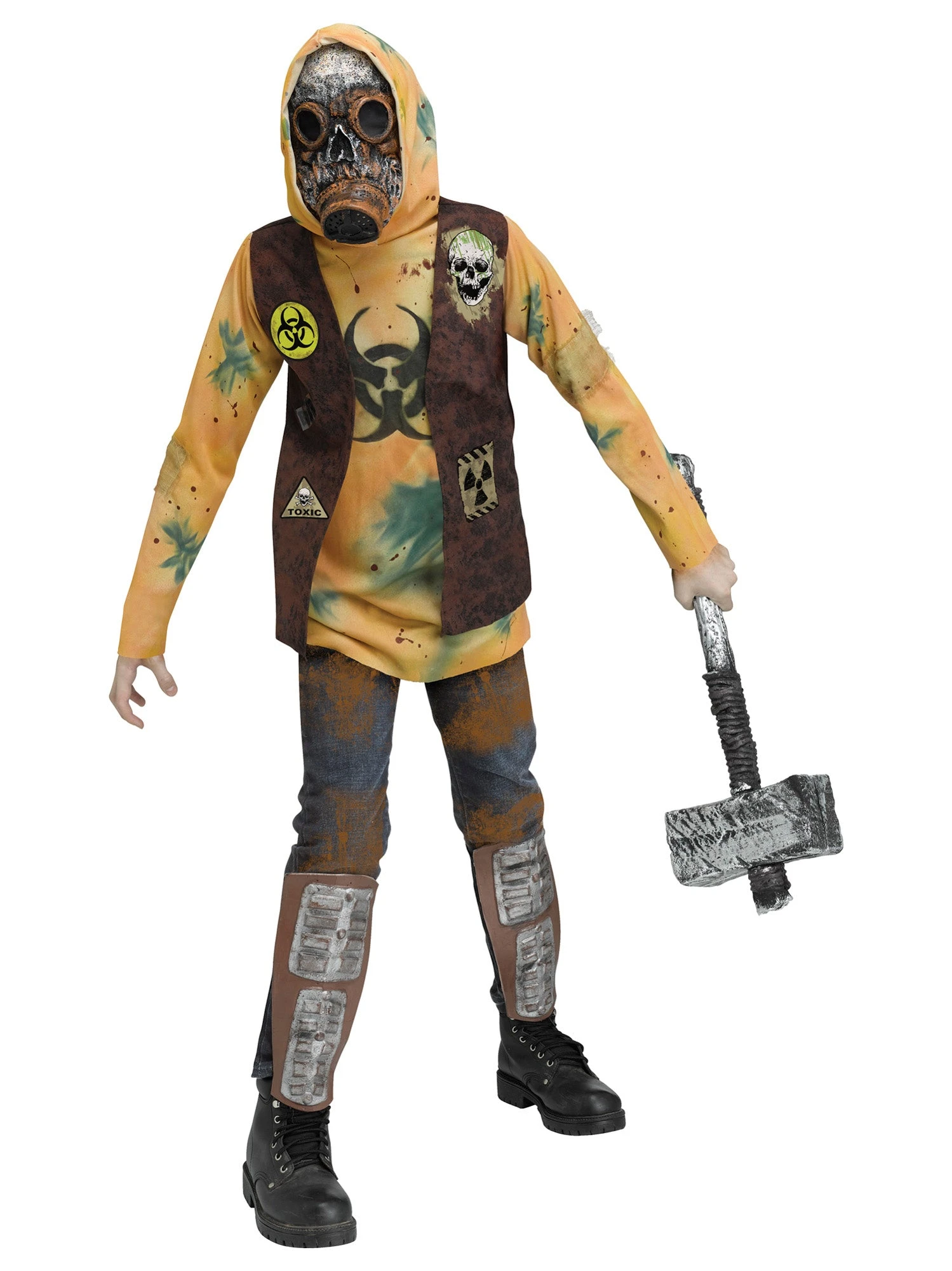 Boy's Wasteland Warrior Costume 1 Boy's Wasteland Warrior Costume