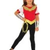 Girls' DC Superhero Girls Wonder Woman Shirt And Accessory Set