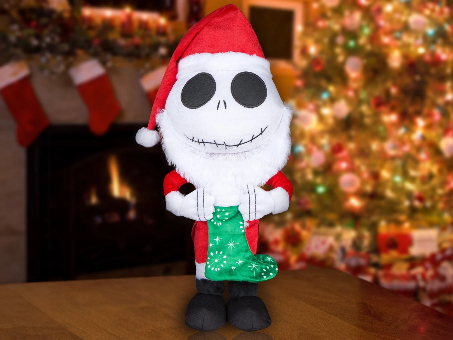 18-inch The Nightmare Before Christmas Jack Skellington Plush Front Door Greeter 2 18-inch The Nightmare Before Christmas Jack Skellington Plush Front Door Greeter - Image 2