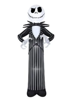 10 Foot The Nightmare Before Christmas Jack Skellington Light Up Halloween Inflatable Lawn Decoration