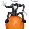 3.5 Ft. Airblown Inflatable The Nightmare Before Christmas Jack & Pumpkin