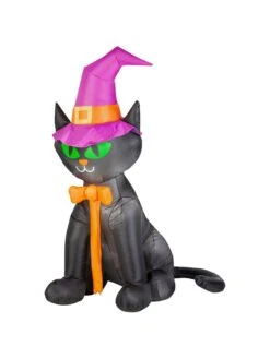 Inflatable Airblown Cat With Hat - 6.5'