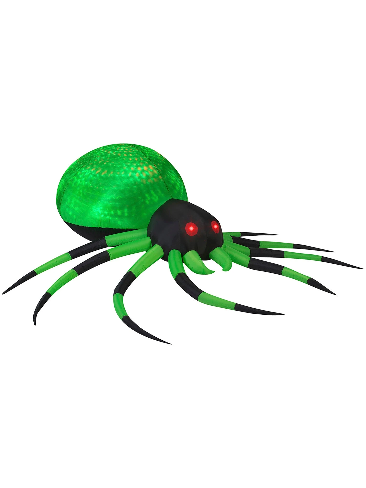 8 Ft. Airblown Inflatable Green Spider 1 8 Ft. Airblown Inflatable Green Spider