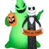 6.5 Ft. Airblown Inflatable The Nightmare Before Christmas Jack & Boogie