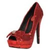 Dorothy 5 Red Heels With Bow