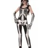 Spooky Skeleton Jumpsuit Costume