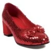 Red Sequin Shoes Adult
