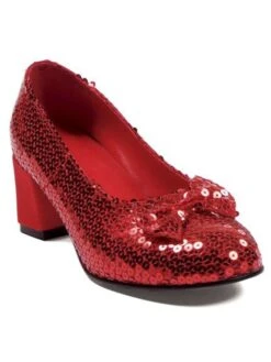Red Sequin Shoes Adult