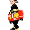 Baby/Toddler Deluxe Plush Ride In Firetruck Costume