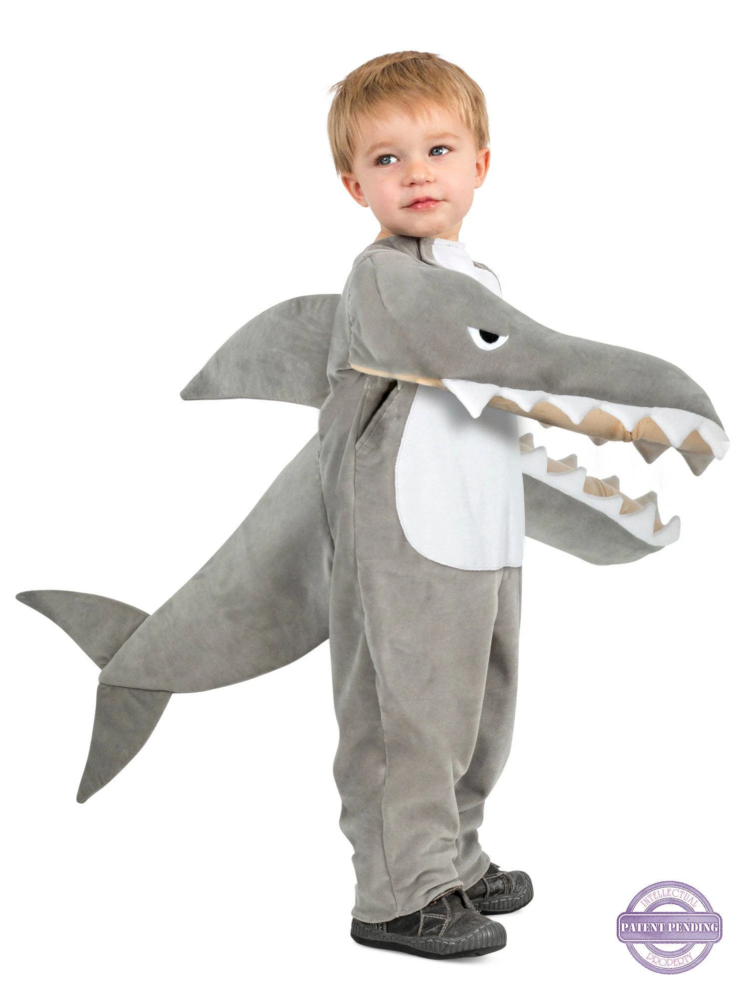 Chompin' Shark Costume For Boys 1 Chompin' Shark Costume For Boys