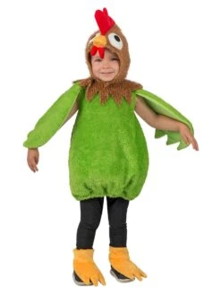 Baby/Toddler Green Rooster Costume