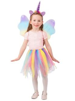 Girl's Unicorn Skirt Set Costume