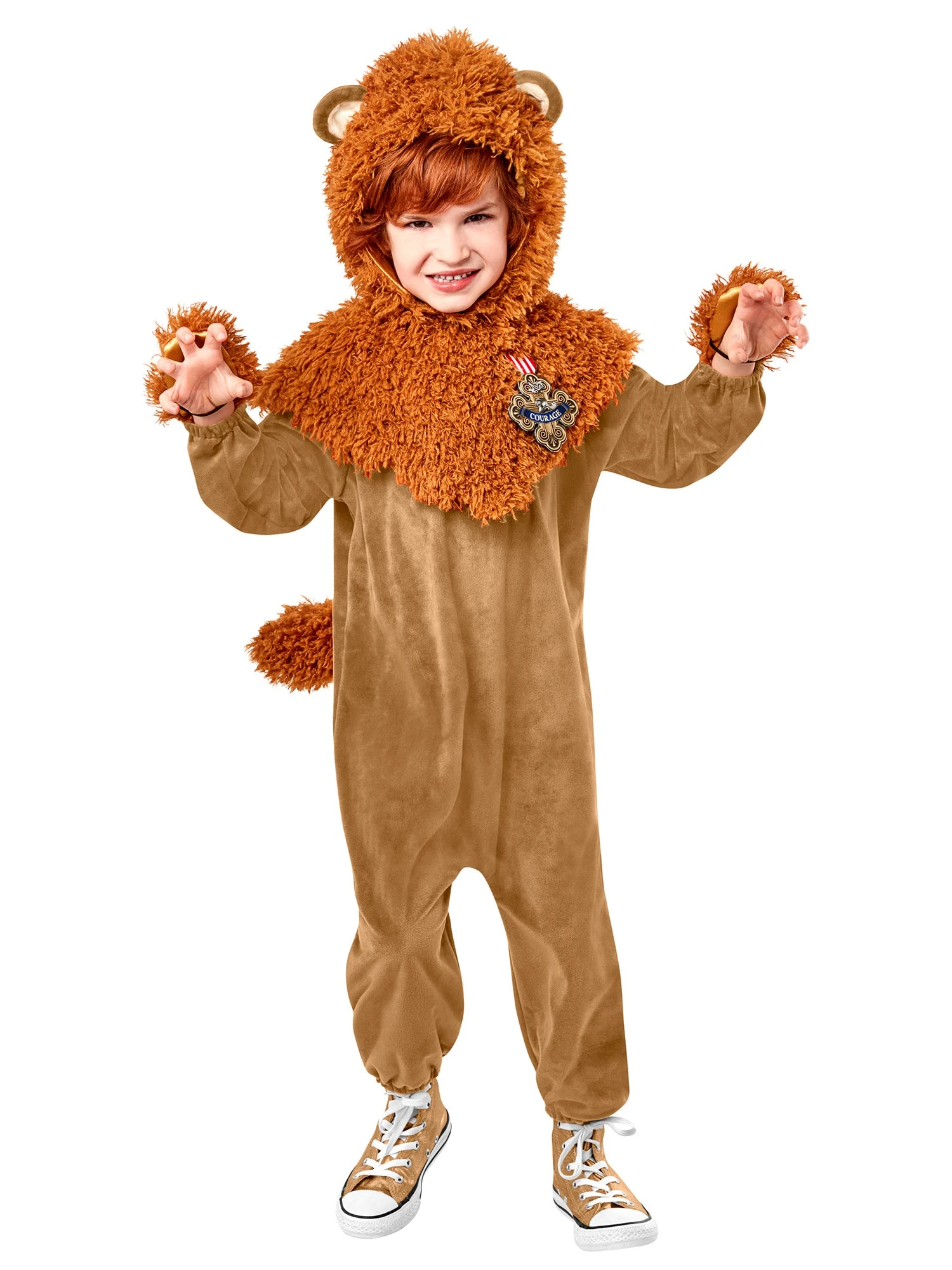 Boys' Wizard Of Oz Cowardly Lion Costume - Deluxe 1 Boys' Wizard Of Oz Cowardly Lion Costume - Deluxe