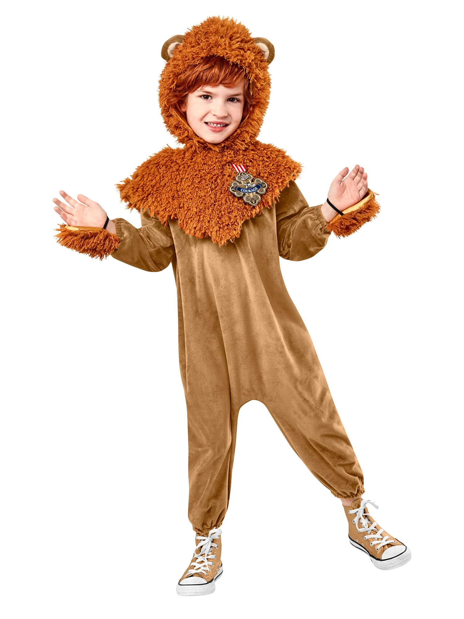 Boys' Wizard Of Oz Cowardly Lion Costume - Deluxe 3 Boys' Wizard Of Oz Cowardly Lion Costume - Deluxe - Image 3
