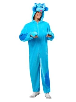 Adult Blue's Clues Blue Zipsters Costume -Costume Supercenter Store r1000034 3