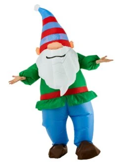 Adult Garden Gnome Inflatable Costume