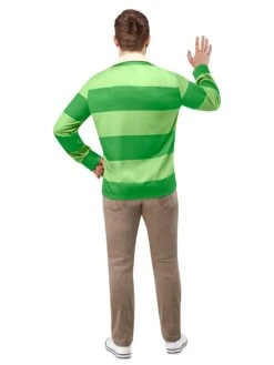 Men's Blue's Clues Steve Top 6 Men's Blue's Clues Steve Top -Costume Supercenter Store r1000126 v2 3
