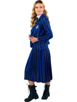 Women's Wednesday Nevermore Academy Purple School Uniform Costume 6 Women's Wednesday Nevermore Academy Purple School Uniform Costume -Costume Supercenter Store r1000161 3