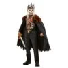 Boys' Dead King Top, Cape And Mask