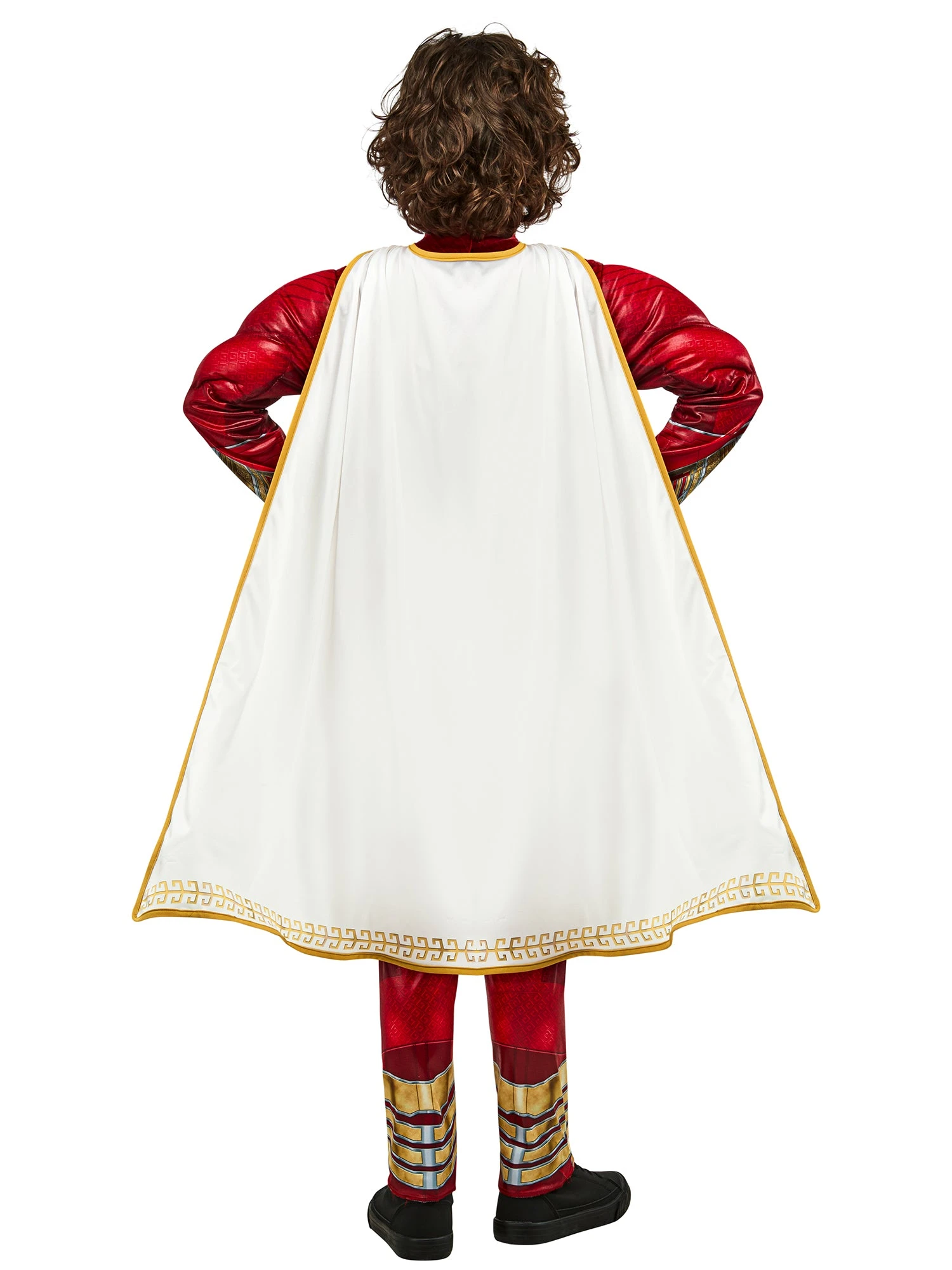 Boys' DC Comics Shazam Fury Of Gods Shazam Padded Jumpsuit Costume 2 Boys' DC Comics Shazam Fury Of Gods Shazam Padded Jumpsuit Costume - Image 2
