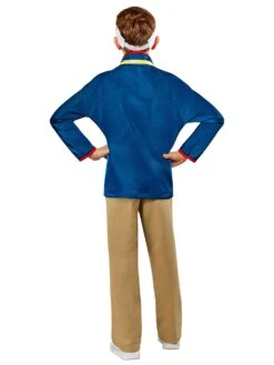 Boys' Ted Lasso Costume Top, Visor, Fake Moustache And Whistle Set -Costume Supercenter Store r1000772 v2 3