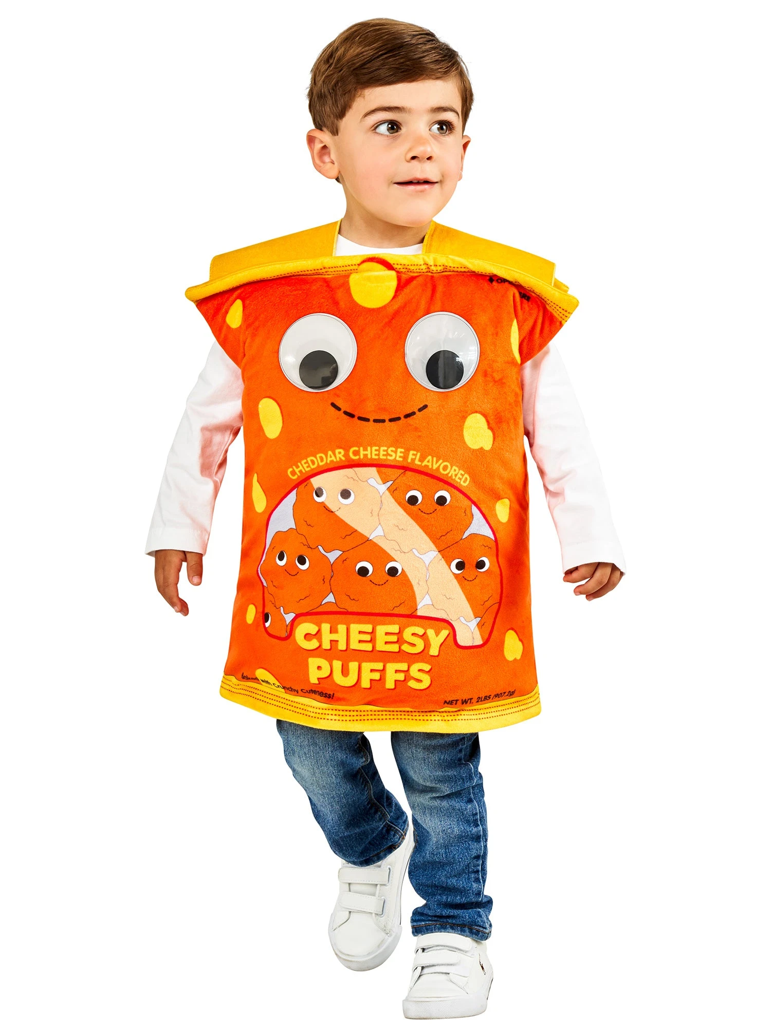 Boys' Yummy World Cheesy Puffs Costume By Kidrobot 2 Boys' Yummy World Cheesy Puffs Costume By Kidrobot - Image 2