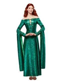 Women's House Of The Dragon Alicent Hightower Costume - Deluxe 5 Women's House Of The Dragon Alicent Hightower Costume - Deluxe -Costume Supercenter Store r1000880 3