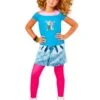 Girls' American Girl Courtney Moore 80's Costume Set