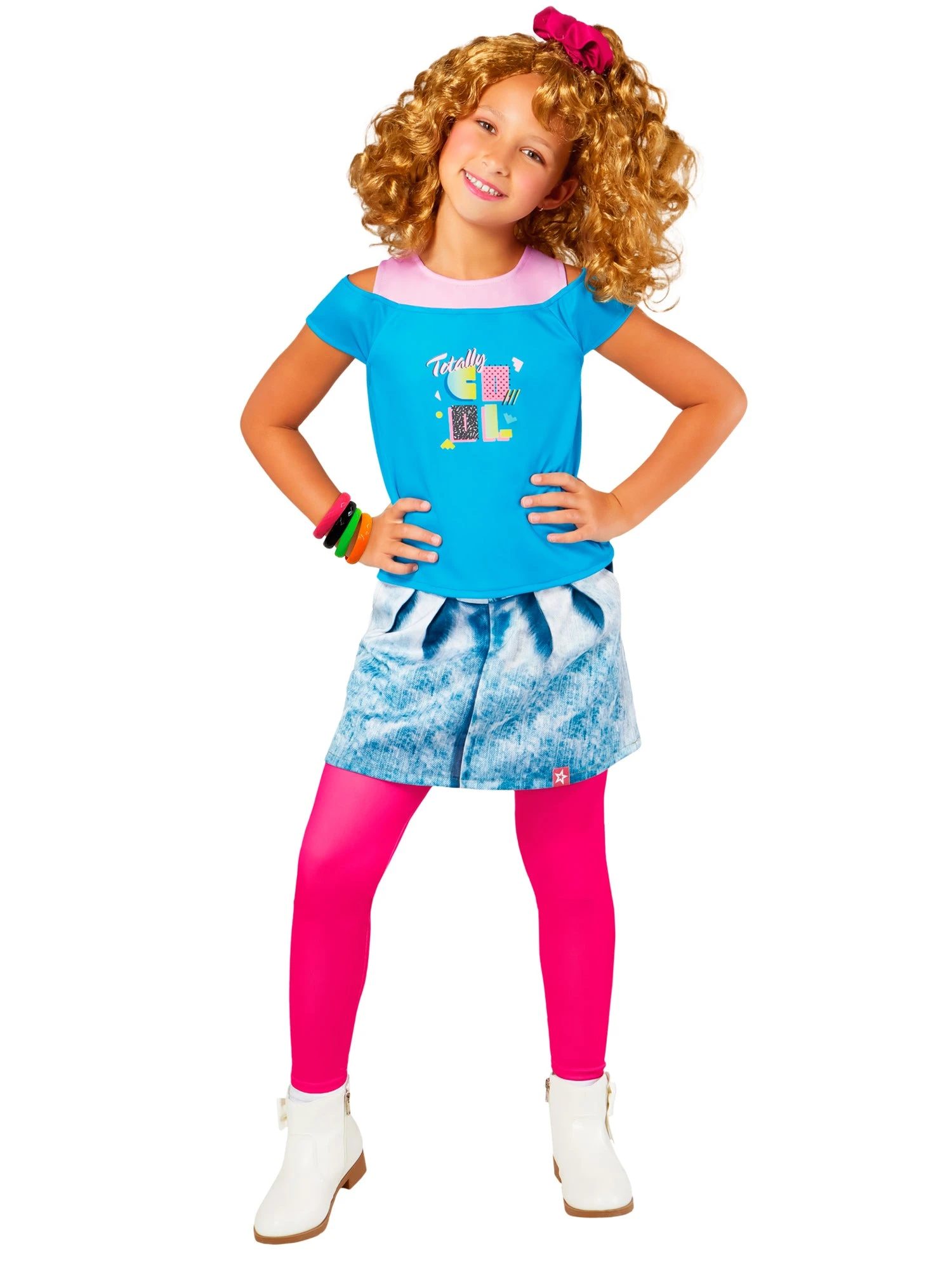 Girls' American Girl Courtney Moore 80's Costume Set 1 Girls' American Girl Courtney Moore 80's Costume Set