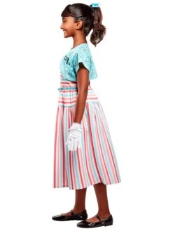 Girls' American Girl Maryellen Larkin Dress With Shrug Costume Set 7 Girls' American Girl Maryellen Larkin Dress With Shrug Costume Set -Costume Supercenter Store r1001018 3