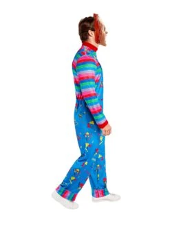 Men's Child's Play 2 Chucky Costume With Mask -Costume Supercenter Store r1001026 3