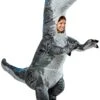 Kids' Jurassic World Blue Velociraptor Inflatable Costume