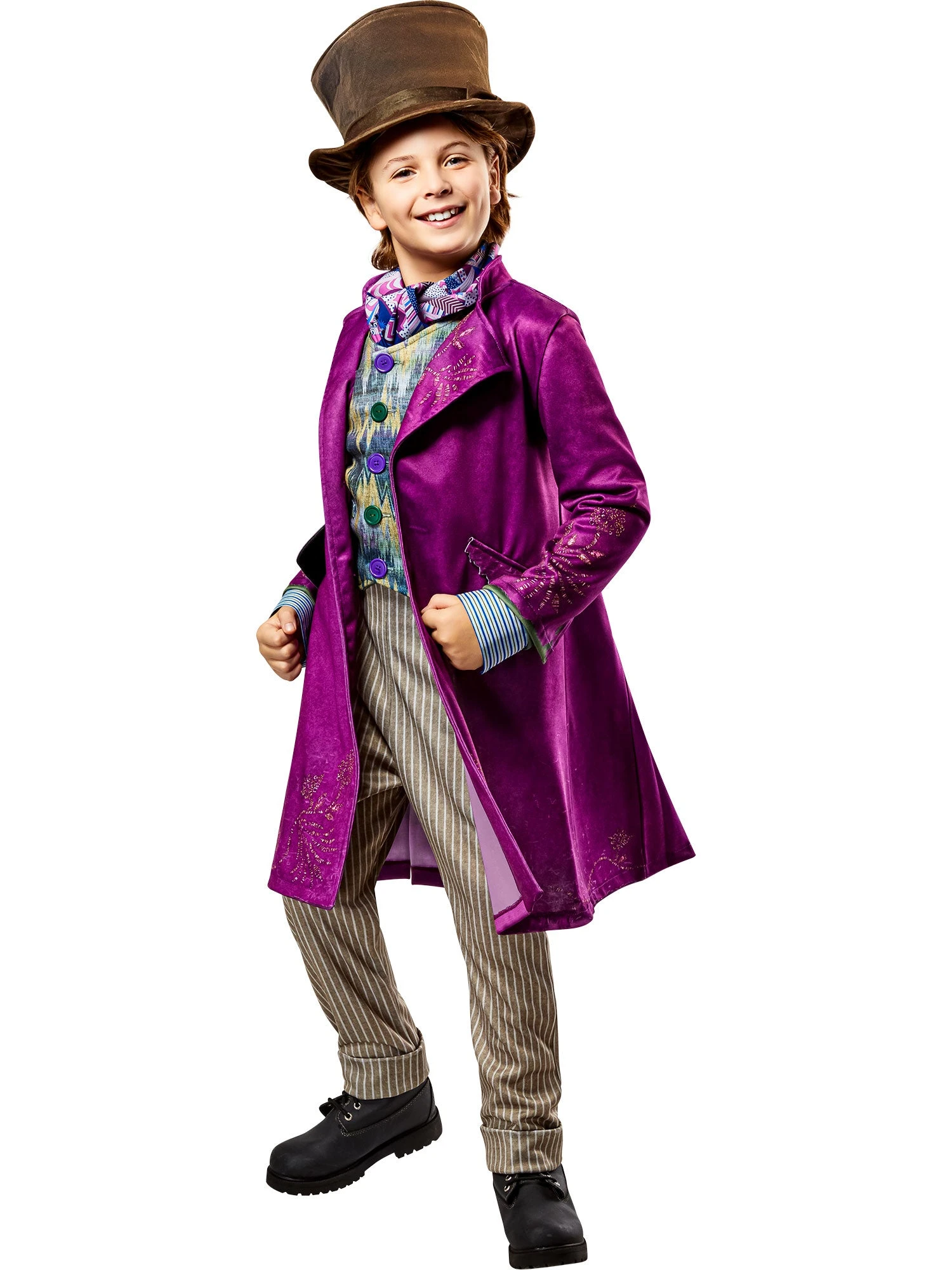 Boys' Wonka Movie Willy Wonka Costume 2 Boys' Wonka Movie Willy Wonka Costume - Image 2