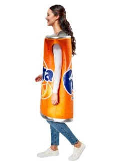 Adult Orange Fanta Can Costume 7 Adult Orange Fanta Can Costume -Costume Supercenter Store r1001137 4
