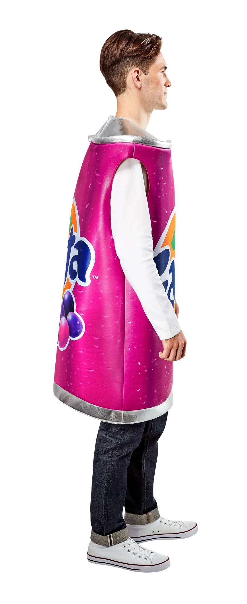 Adult Grape Fanta Can Costume 3 Adult Grape Fanta Can Costume - Image 3