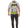 Men's DC Comics Ben Cooper Batman T-Shirt And Half Mask