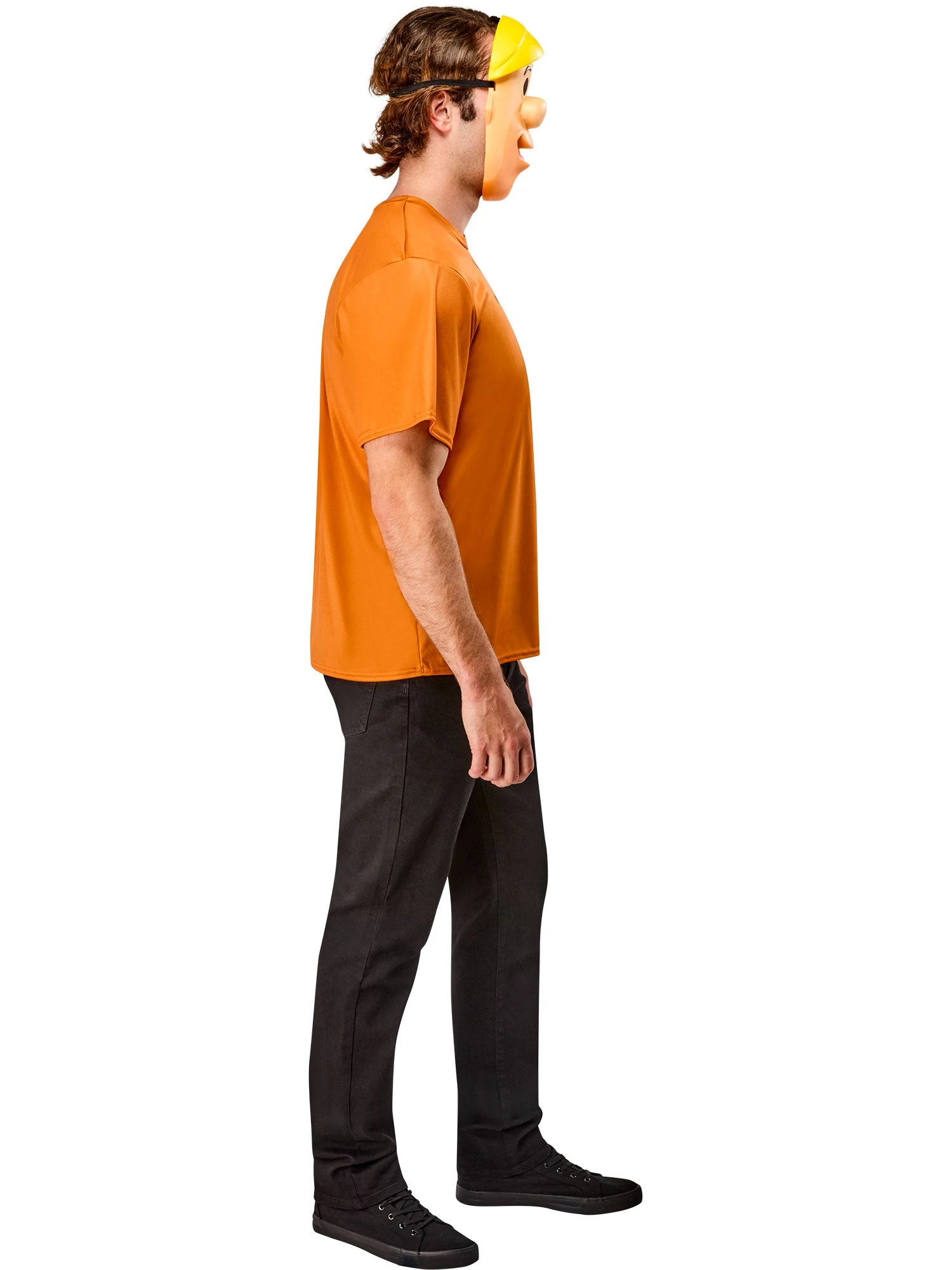 Men's The Flintstones Ben Cooper Barney Rubble T-Shirt And Half Mask 2 Men's The Flintstones Ben Cooper Barney Rubble T-Shirt And Half Mask - Image 2