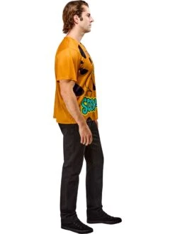 Men's Ben Cooper Scooby Doo T-Shirt And Half Mask -Costume Supercenter Store r1001199 4