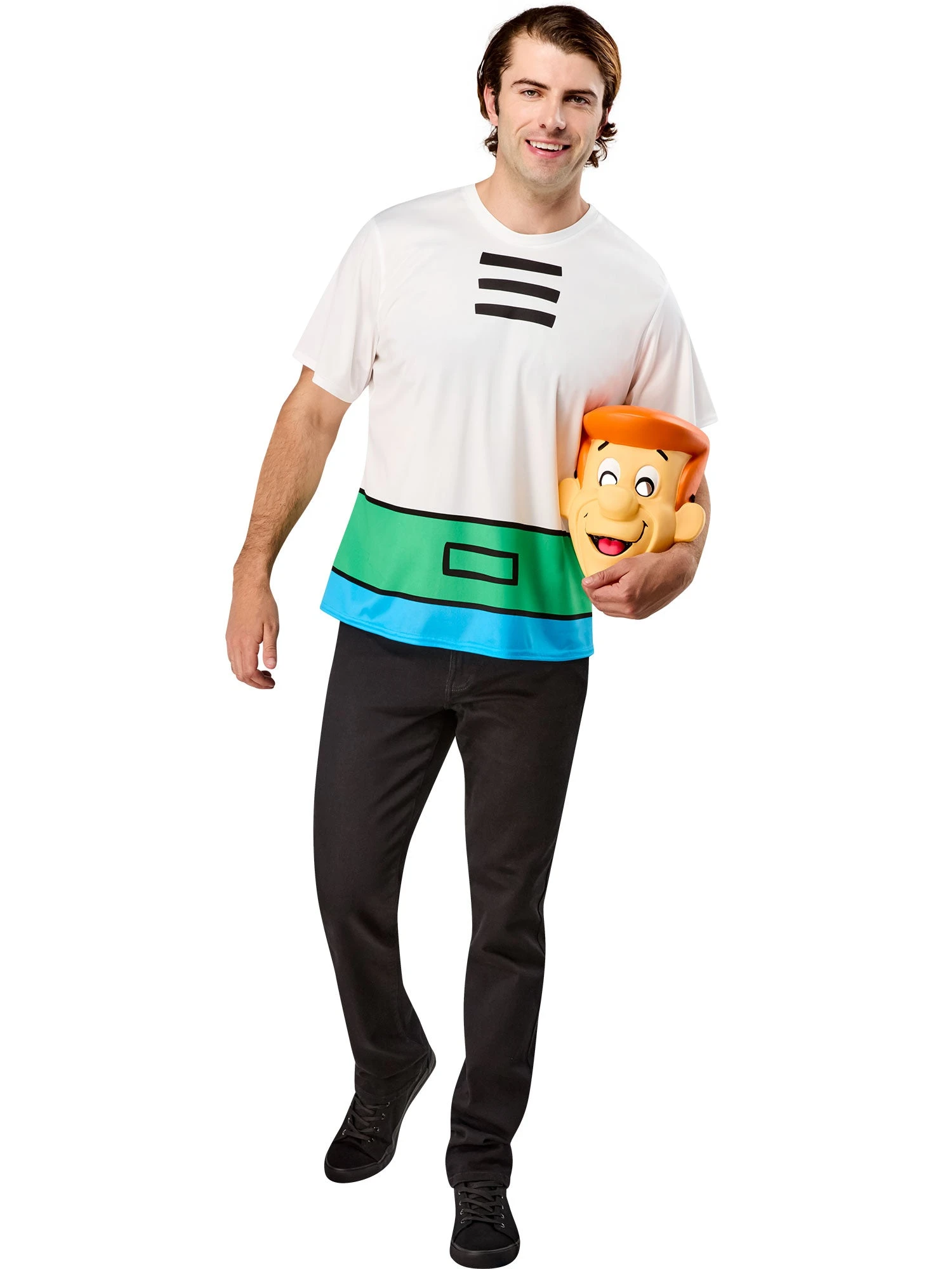 Men's The Jetsons Ben Cooper George Jetson T-Shirt And Half Mask 2 Men's The Jetsons Ben Cooper George Jetson T-Shirt And Half Mask - Image 2