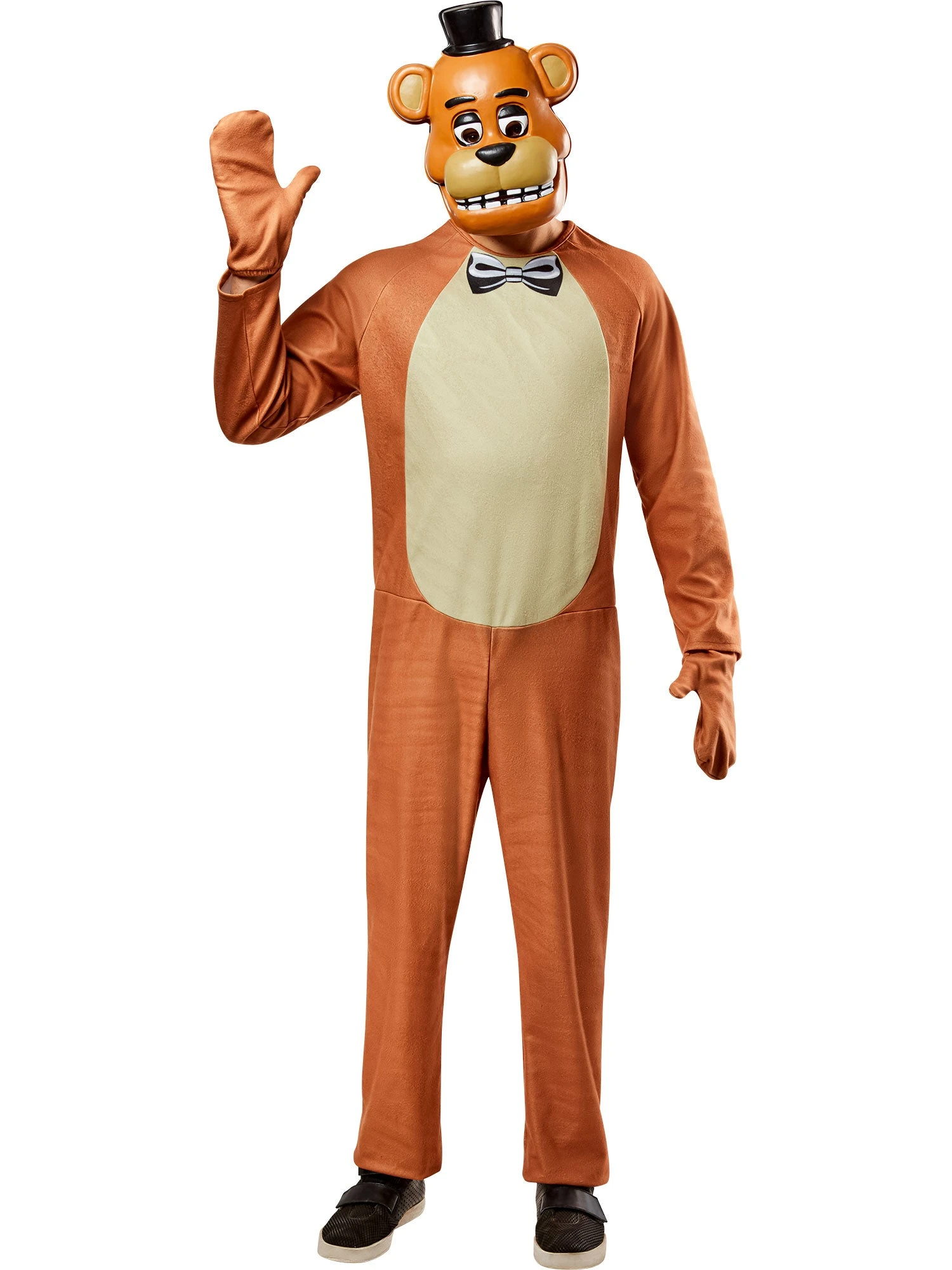Adult Five Nights At Freddy's Movie Freddy Costume With Mask 1 Adult Five Nights At Freddy's Movie Freddy Costume With Mask
