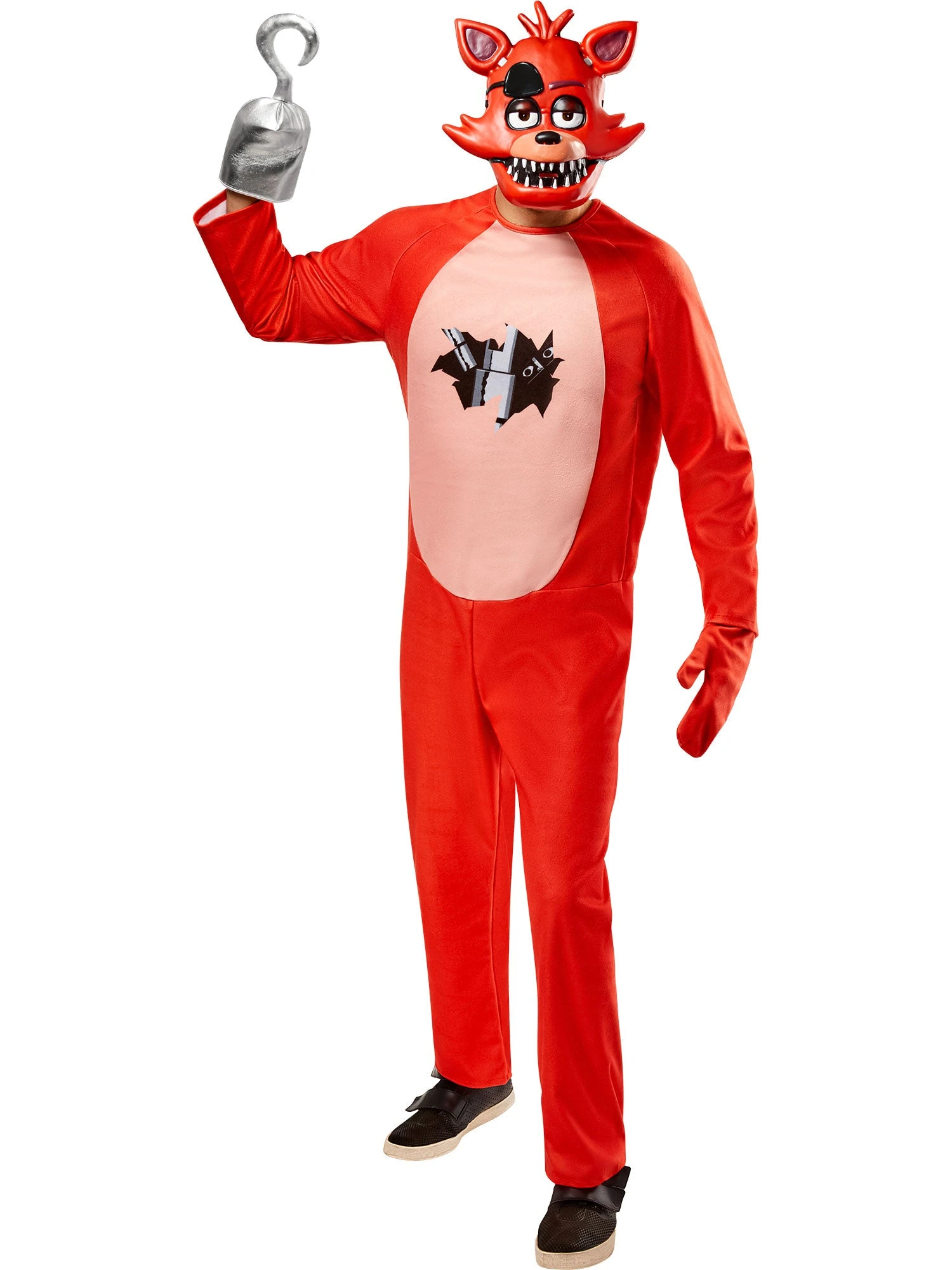 Adult Five Nights At Freddy's Movie Foxy Costume With Mask 1 Adult Five Nights At Freddy's Movie Foxy Costume With Mask