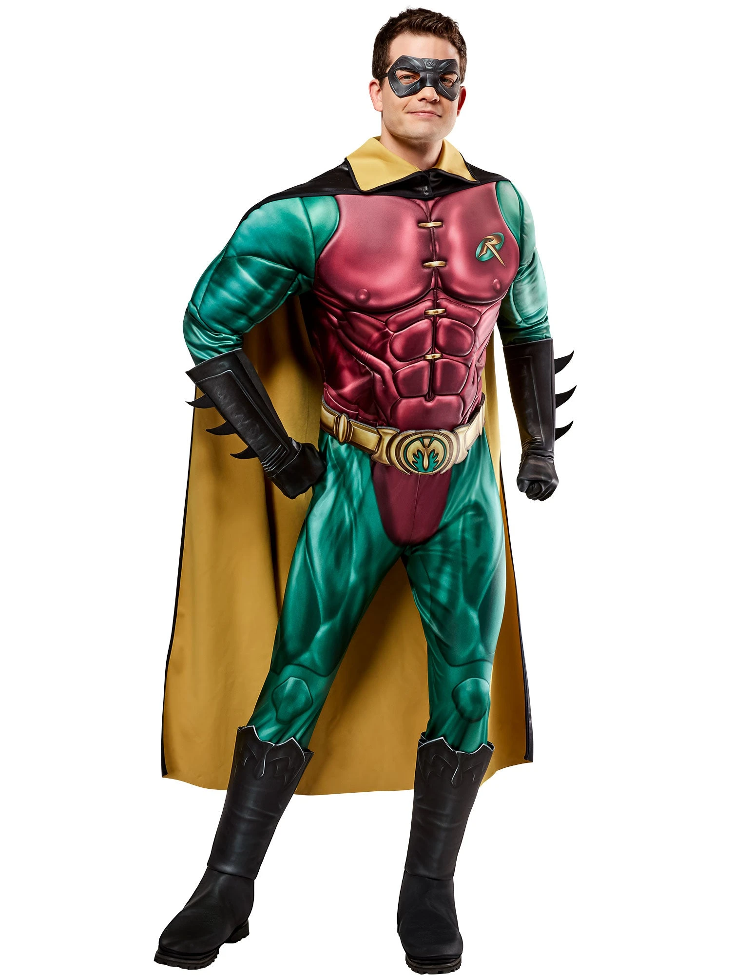 Men's Batman Forever Robin Costume - Deluxe 1 Men's Batman Forever Robin Costume - Deluxe