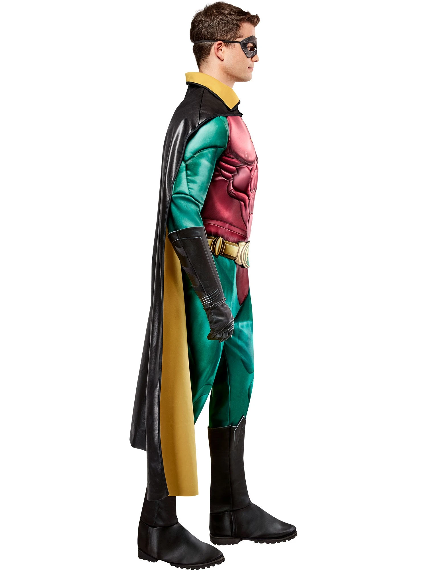 Men's Batman Forever Robin Costume - Deluxe 4 Men's Batman Forever Robin Costume - Deluxe - Image 4