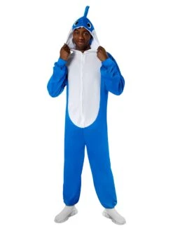 Adult Daddy Shark Zipsters Costume -Costume Supercenter Store r1001748 5