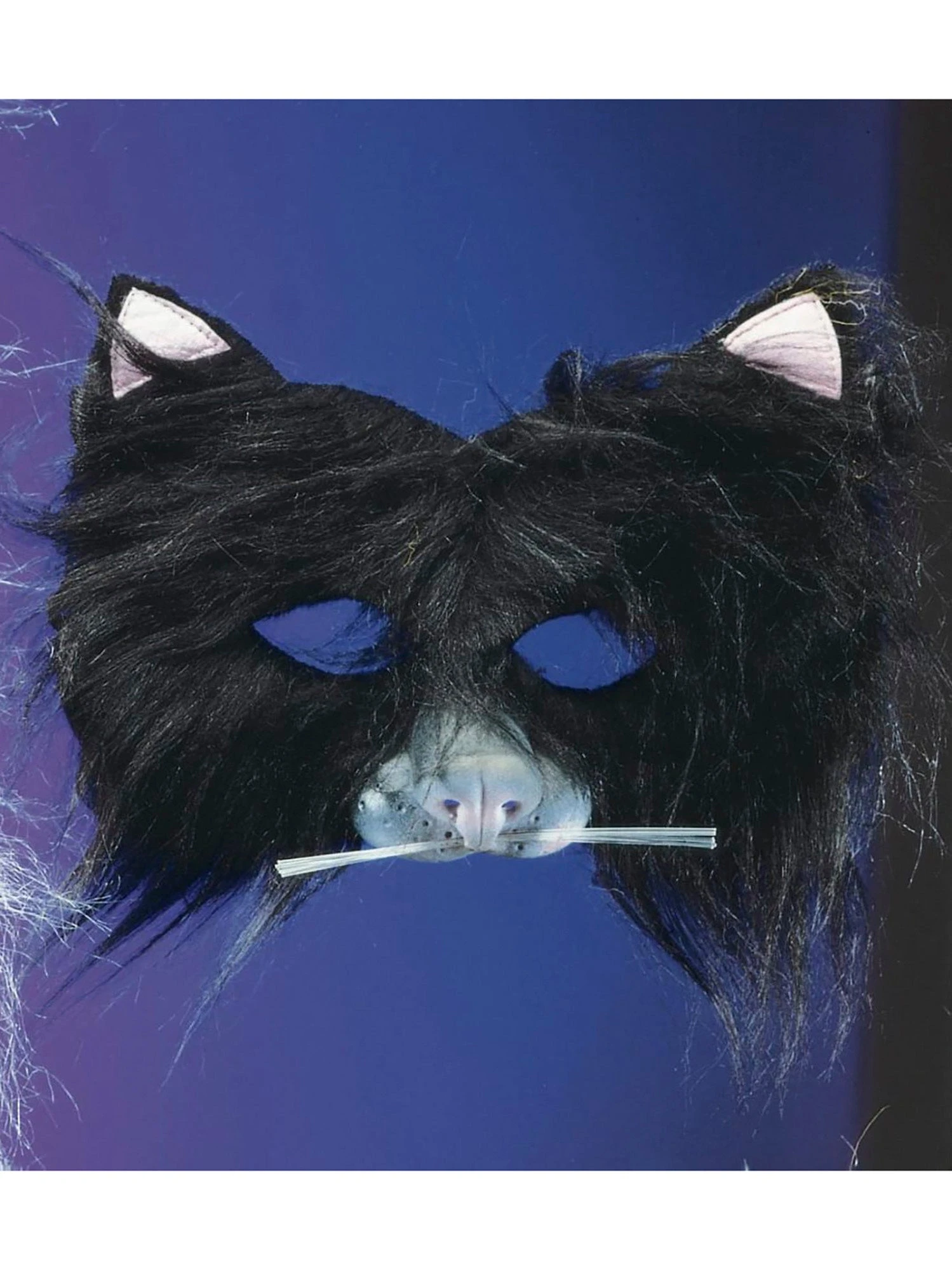 Adult Plush Cat Mask 1 Adult Plush Cat Mask