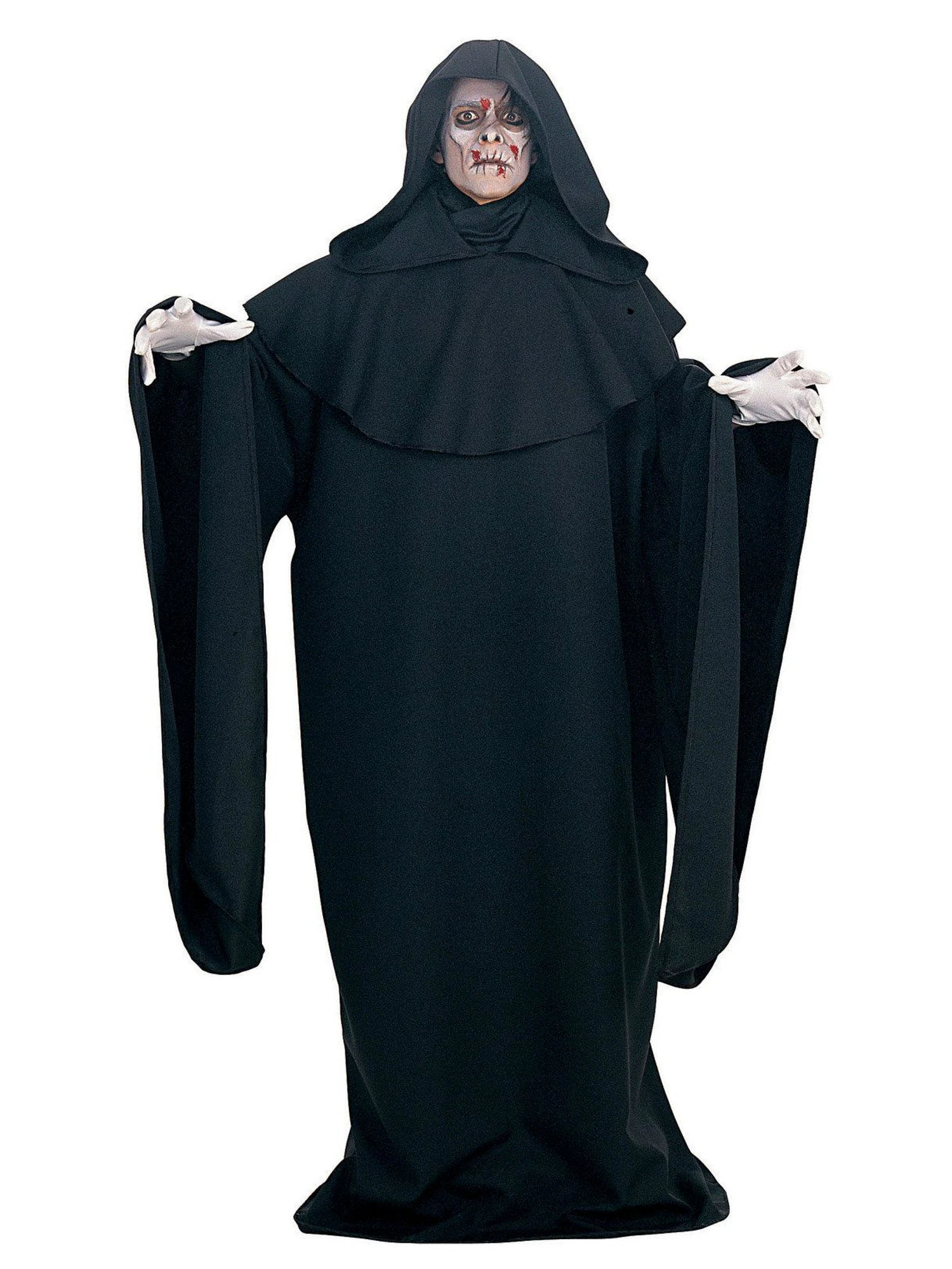 Adult Deluxe Black Full Cut Robe 1 Adult Deluxe Black Full Cut Robe