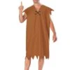Mens Barney Rubble Costume